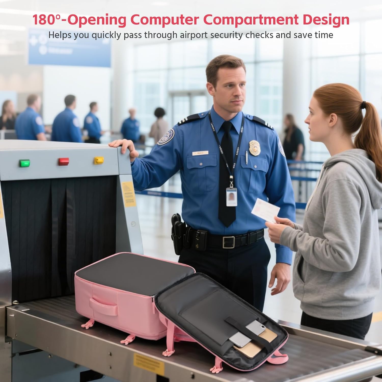 15.6" Carry-On Pack, Pink — view 2