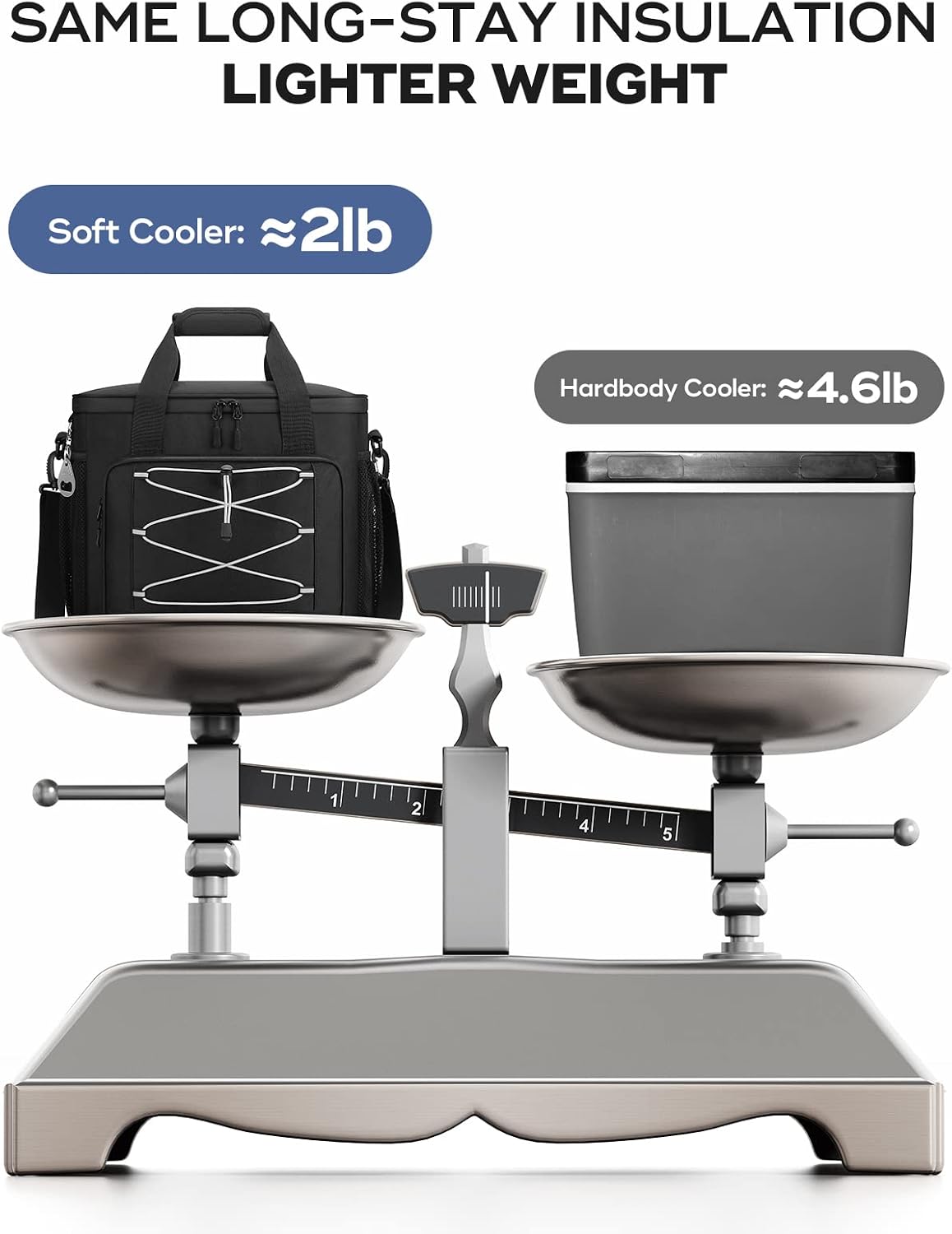 35-Can Fold-Flat Cooler, Midnight Black — view 5