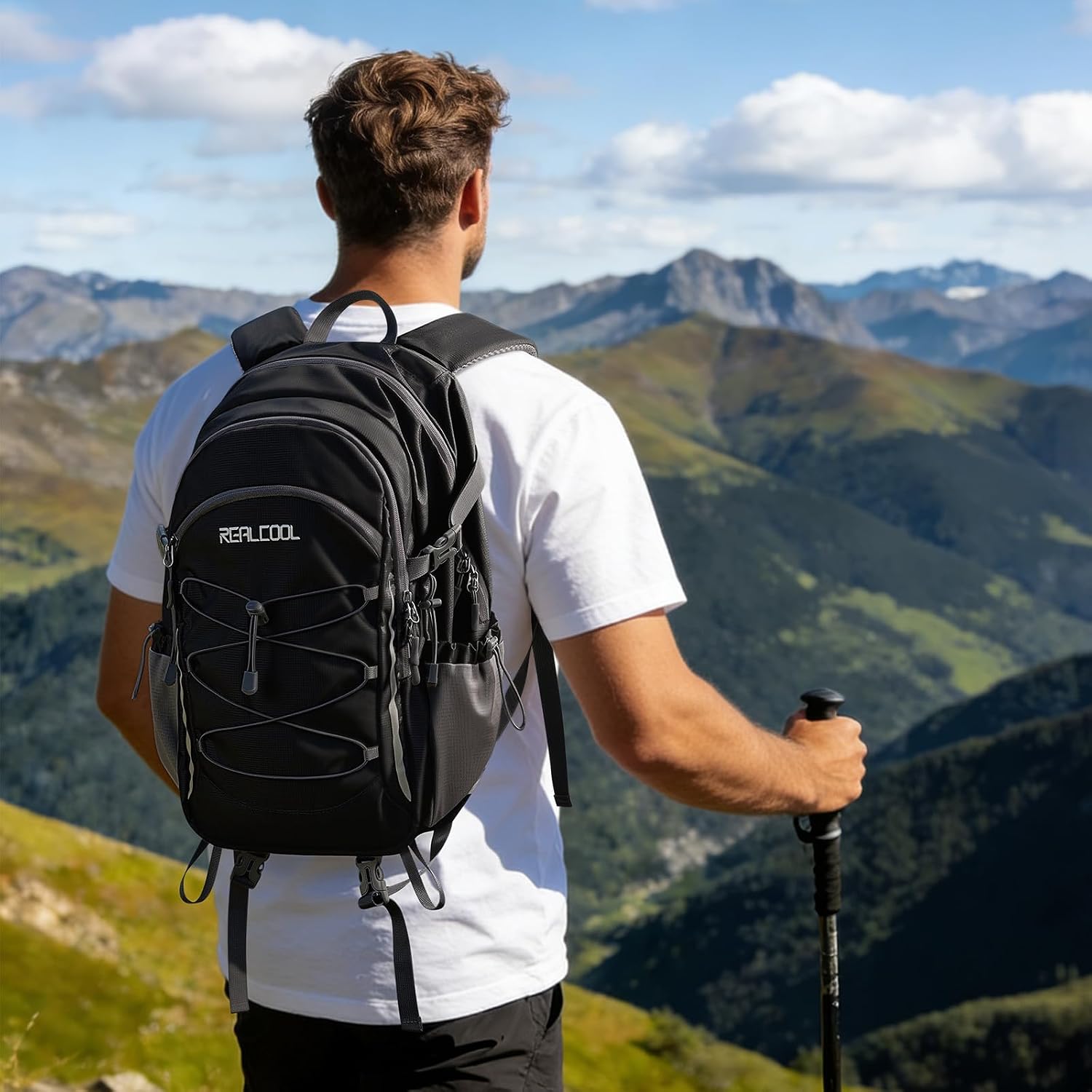 20L Trail Daypack, Black — view 6