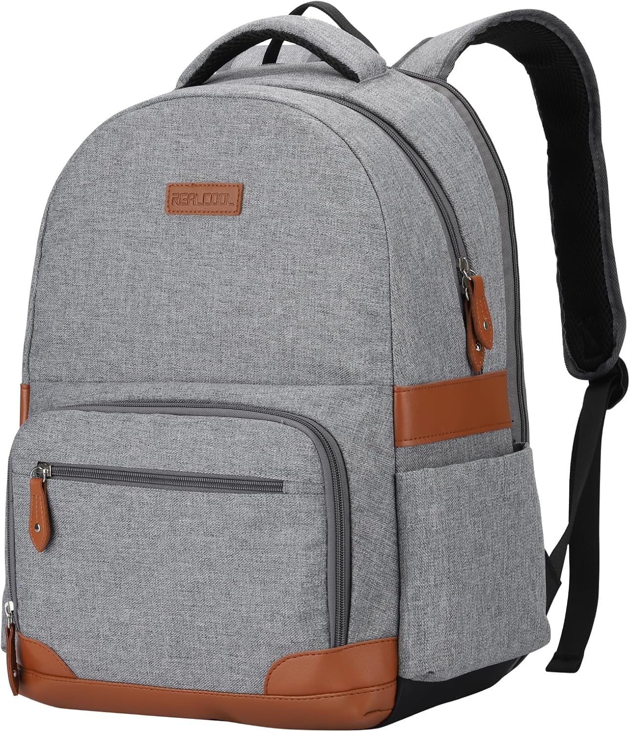 31L Laptop Backpack, Gray — view 1